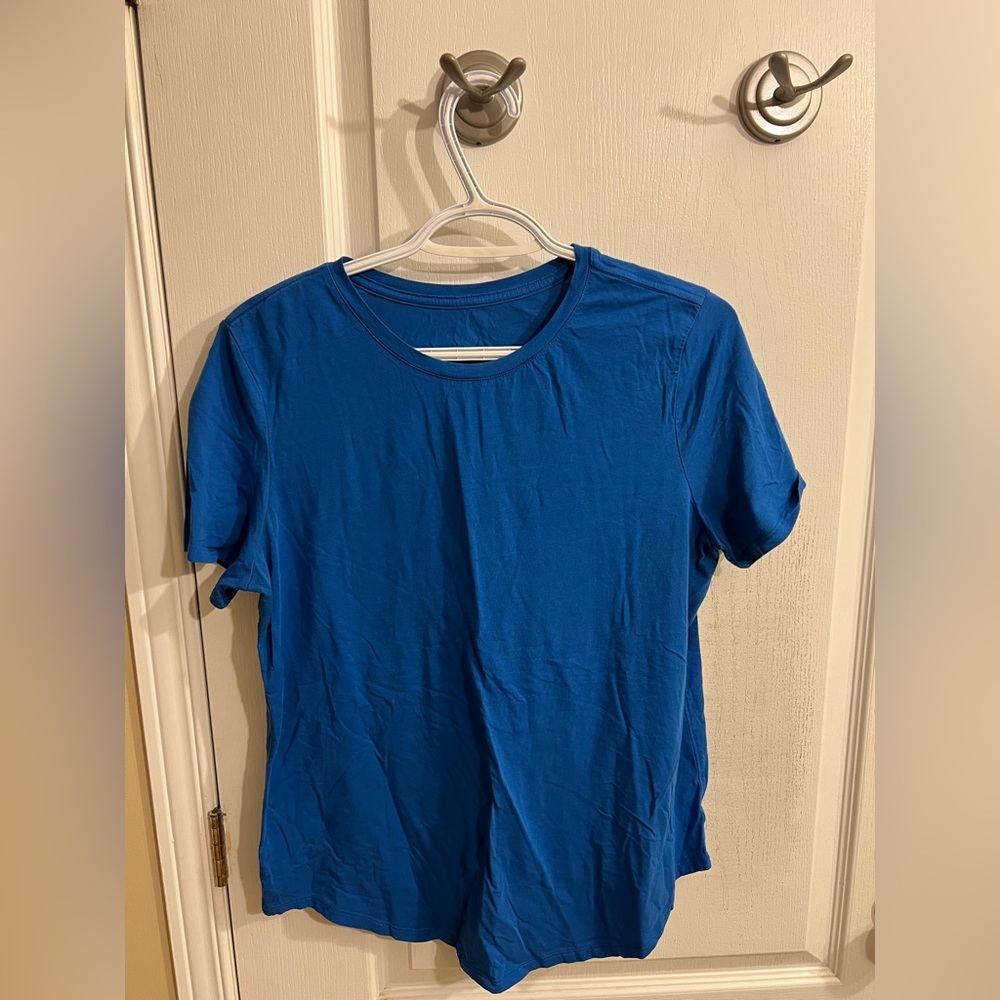 Pima Cotton Loose Fit Short Sleeve CRZ Yoga